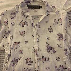 Floral Short sleeve Top